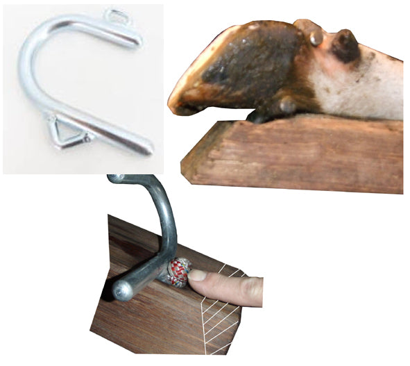 SET STANDARD FRONTLEG HOOK Ø70 ADDITIONAL PRICE