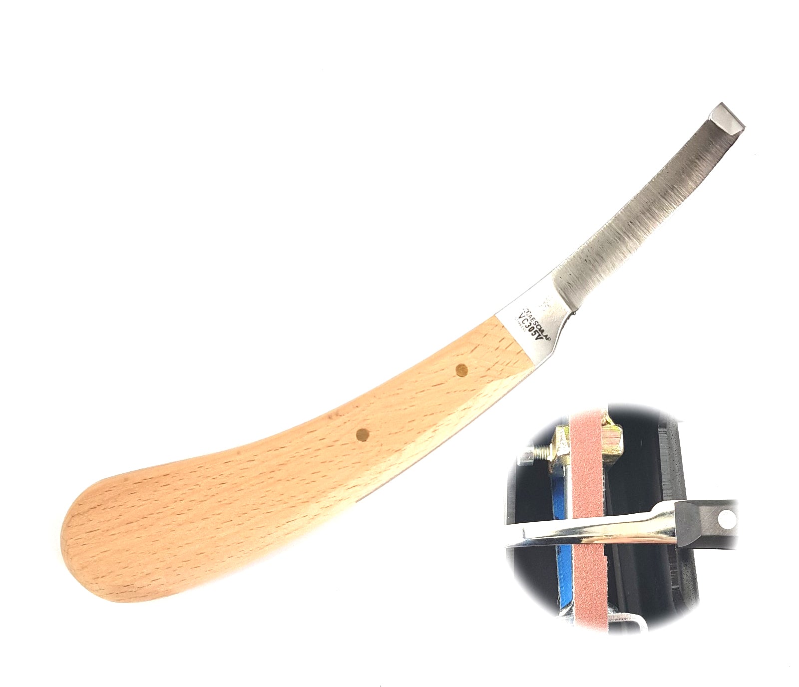 Aesculap Knife Wood Handle (Left)