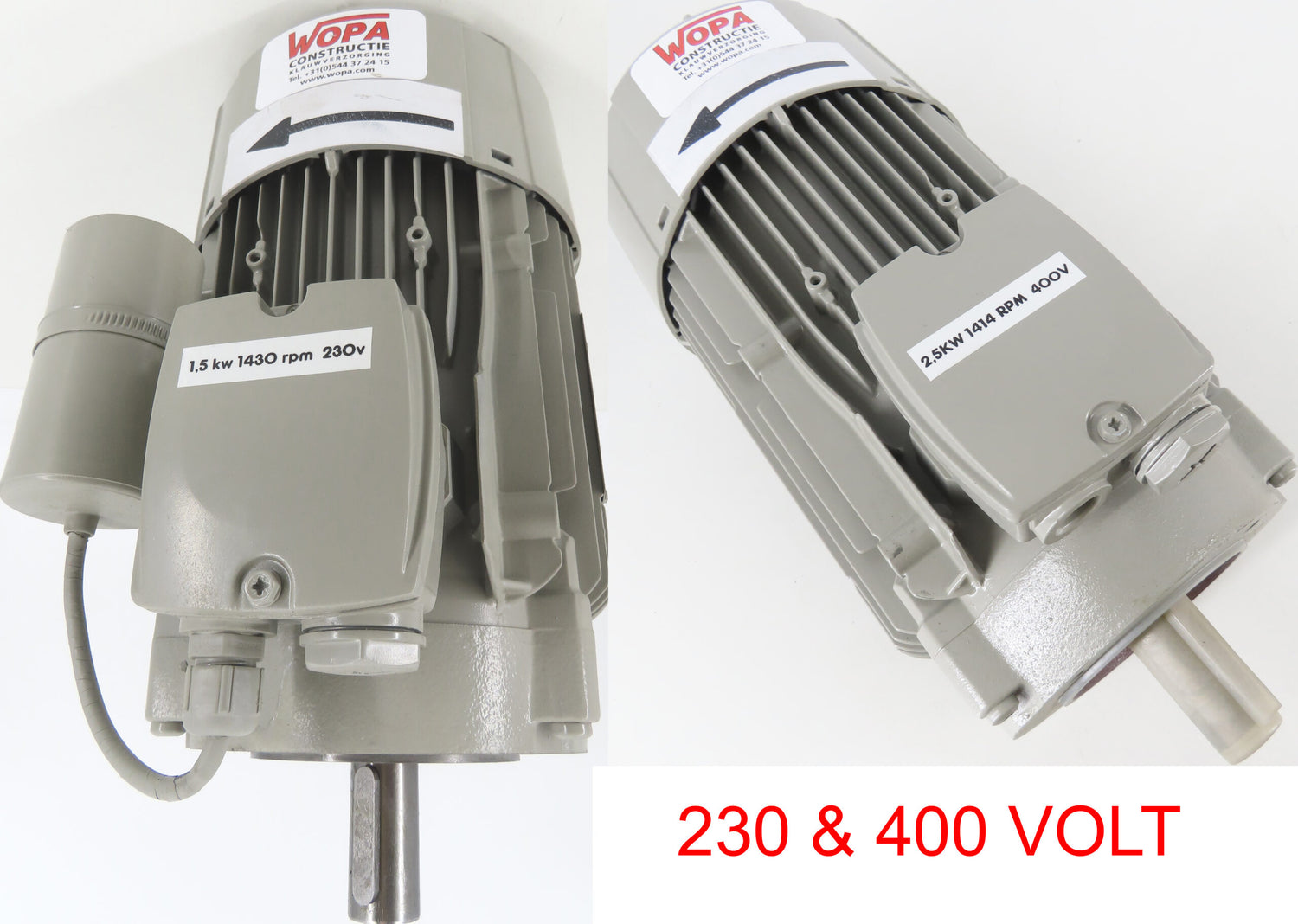 Electric construction 230 &amp; 400 volt