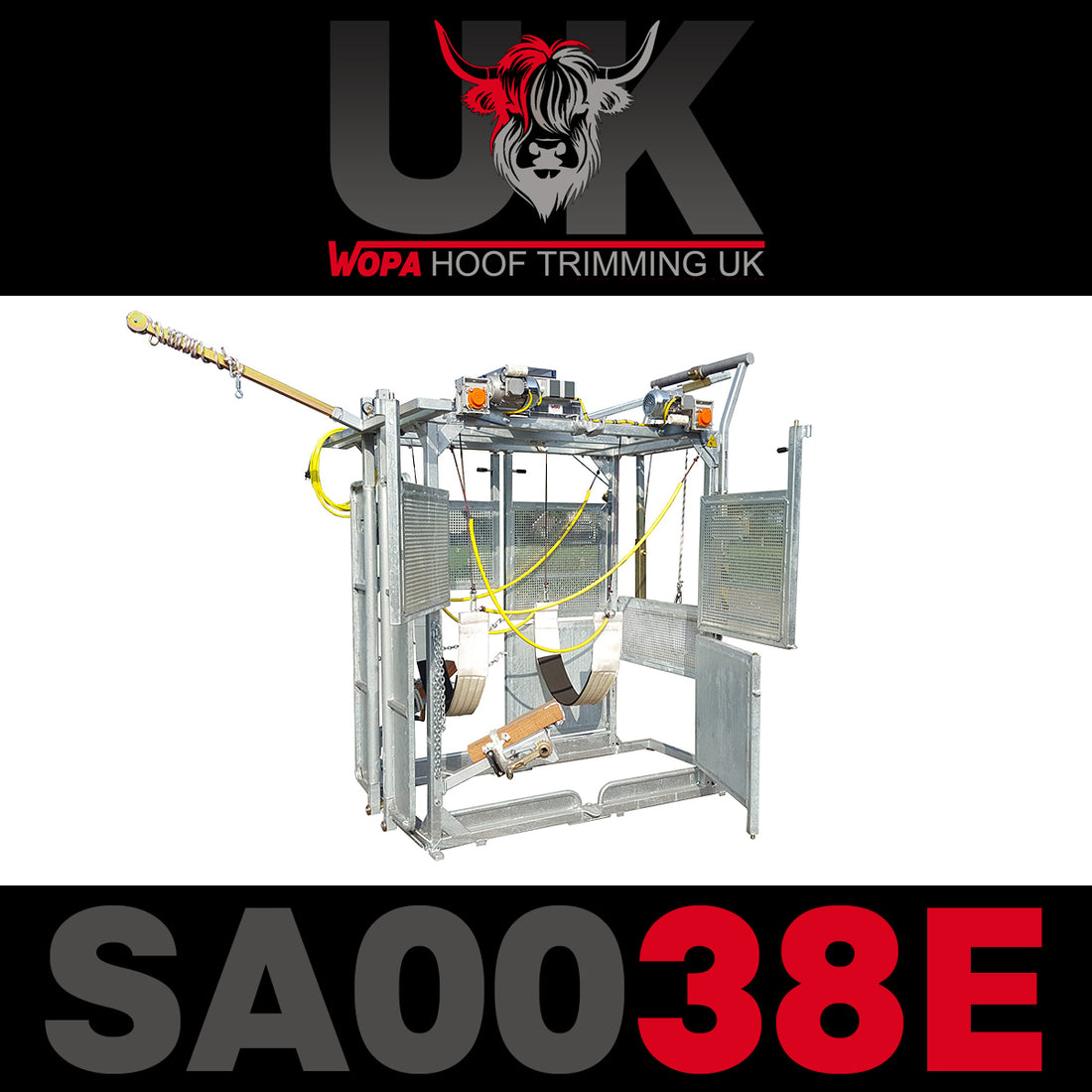 WOPA SA0038E Cattle Hoof Treatment Box (Part Electric)