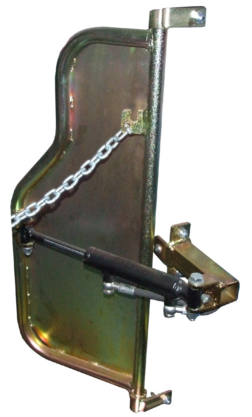 Plates against kicking hydraulic