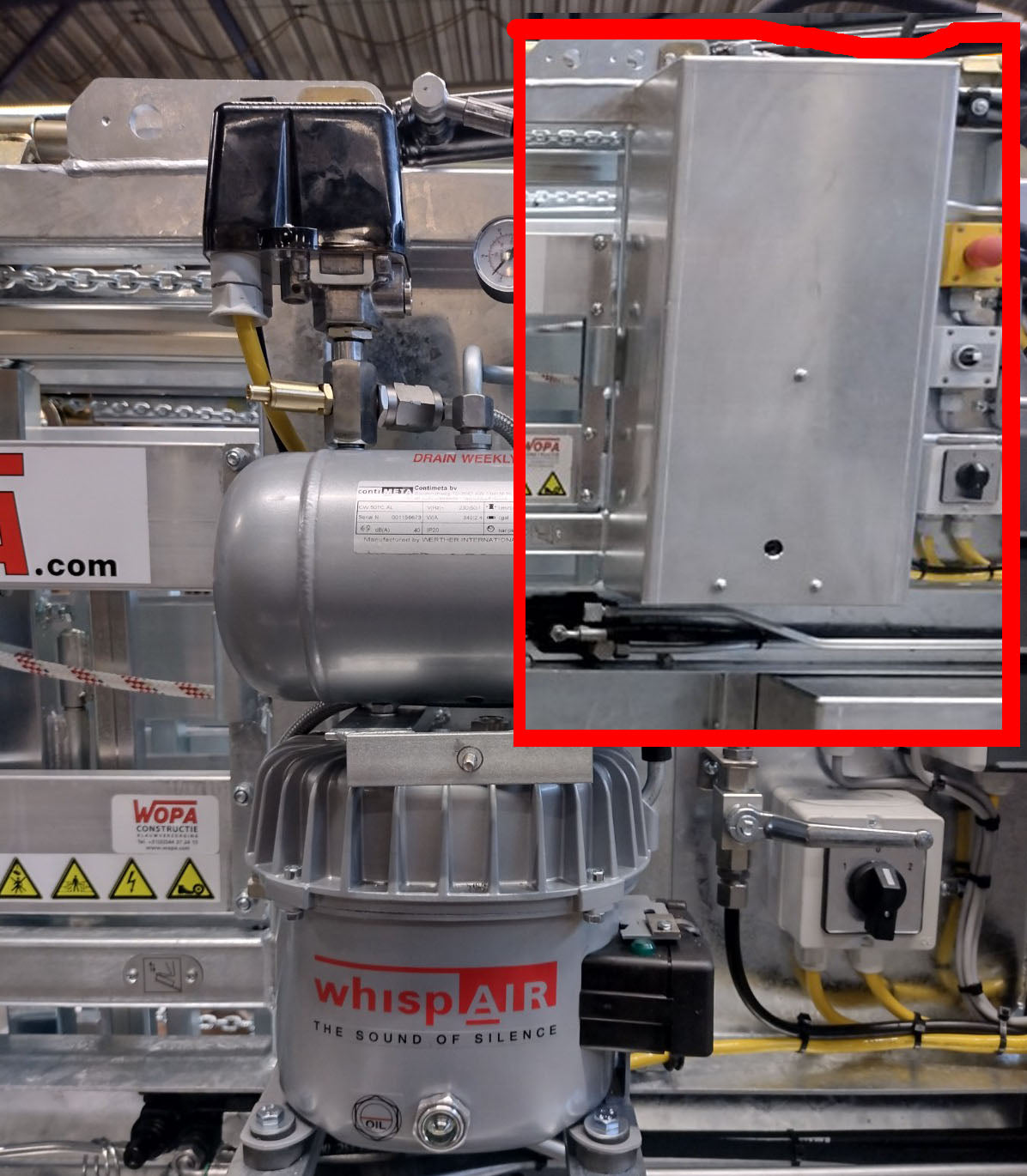 Construction compressor