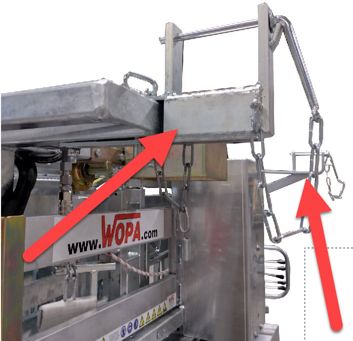 Suspension system drive gate