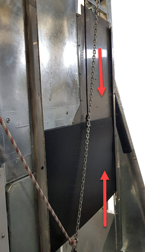 SLIDING TOP ABOVE FRONT LEGS SET