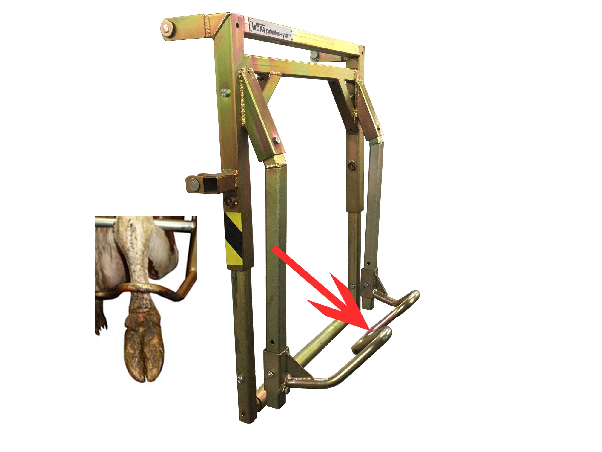 BAR BACKGATE HIGH (W-SHAPE)