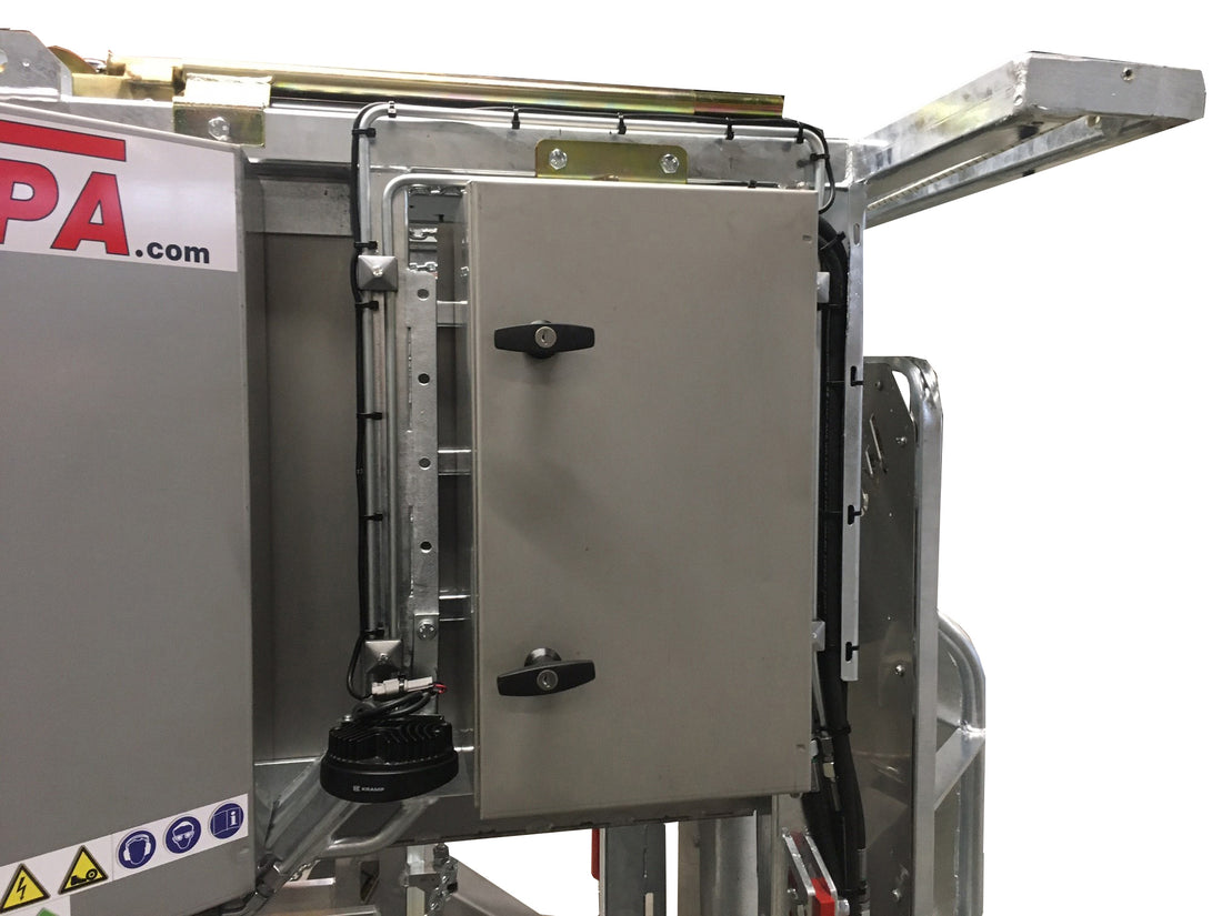 CRUSH MOUNTED STAINLESS STEEL STORAGE BOX, FRONT RIGHT TOP