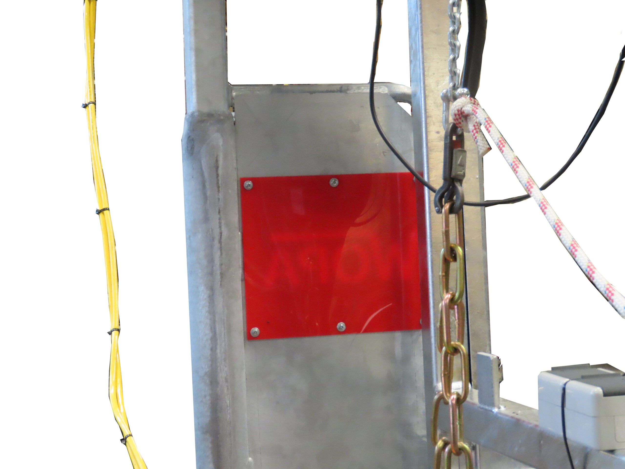 Set red cover plate frontgate
