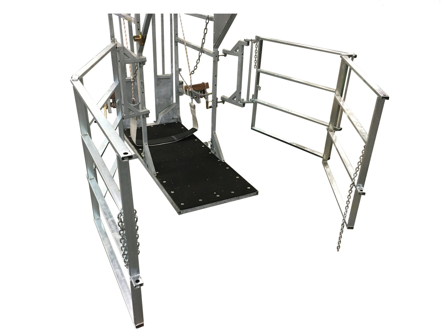 L+R SET FOLD GATE IRON HIGH